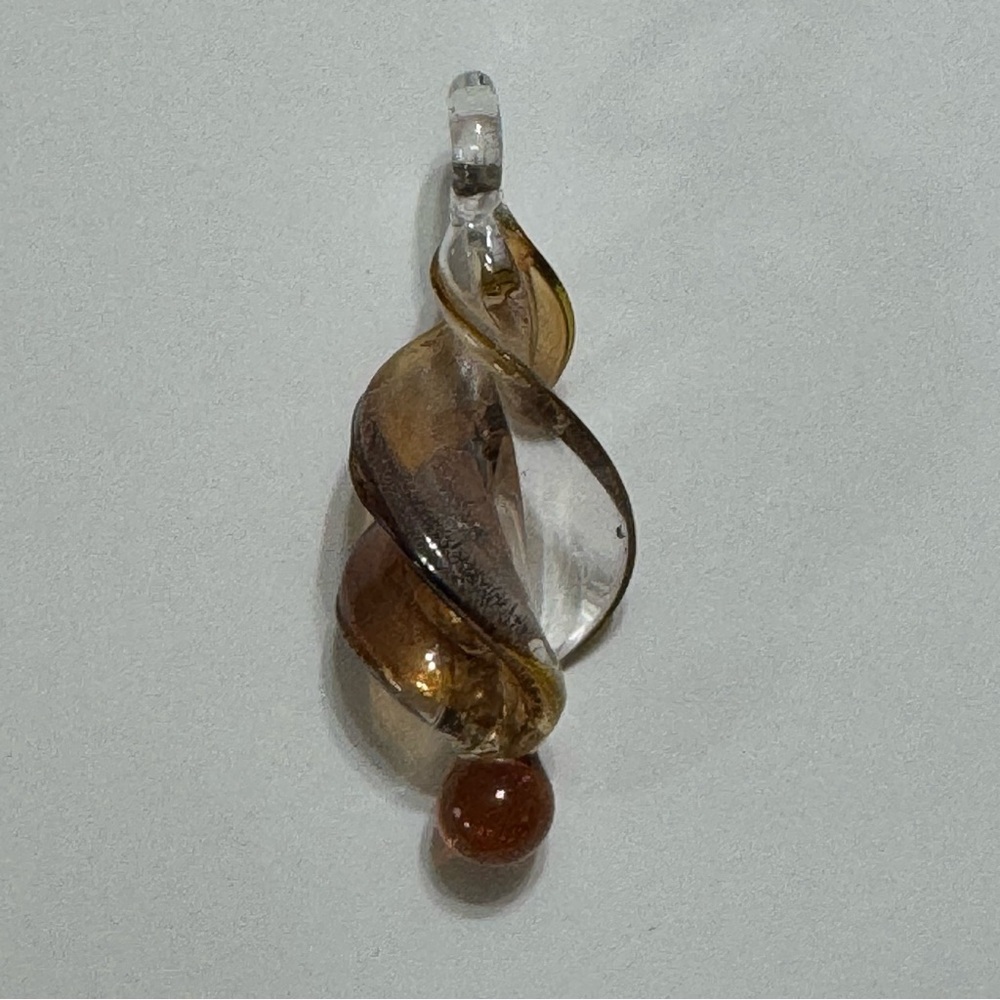 HAND BLOWN GLASS PENDANT